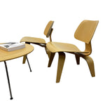 Load image into Gallery viewer, Wooden chair and table set on a white background
