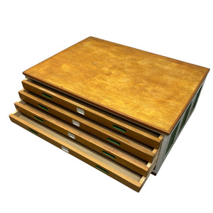 open drawers plan chest
