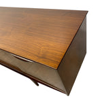 Load image into Gallery viewer, Wooden desk with a reflective surface on a white background
