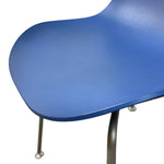 Load image into Gallery viewer, Blue chair with a white background
