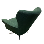 Load image into Gallery viewer, Green lounge chair on a white background
