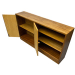 Load image into Gallery viewer, inside cupboard Bookcase Walnut Morris Of Glasgow
