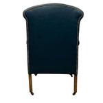 Load image into Gallery viewer, Back Of Arts Crafts Armchair Leather
