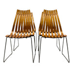 Load image into Gallery viewer, Midcentury Dining Chairs Hove Mobler 1960s Slatted Rosewood
