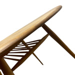 Load image into Gallery viewer, elm table top, beech table legs
