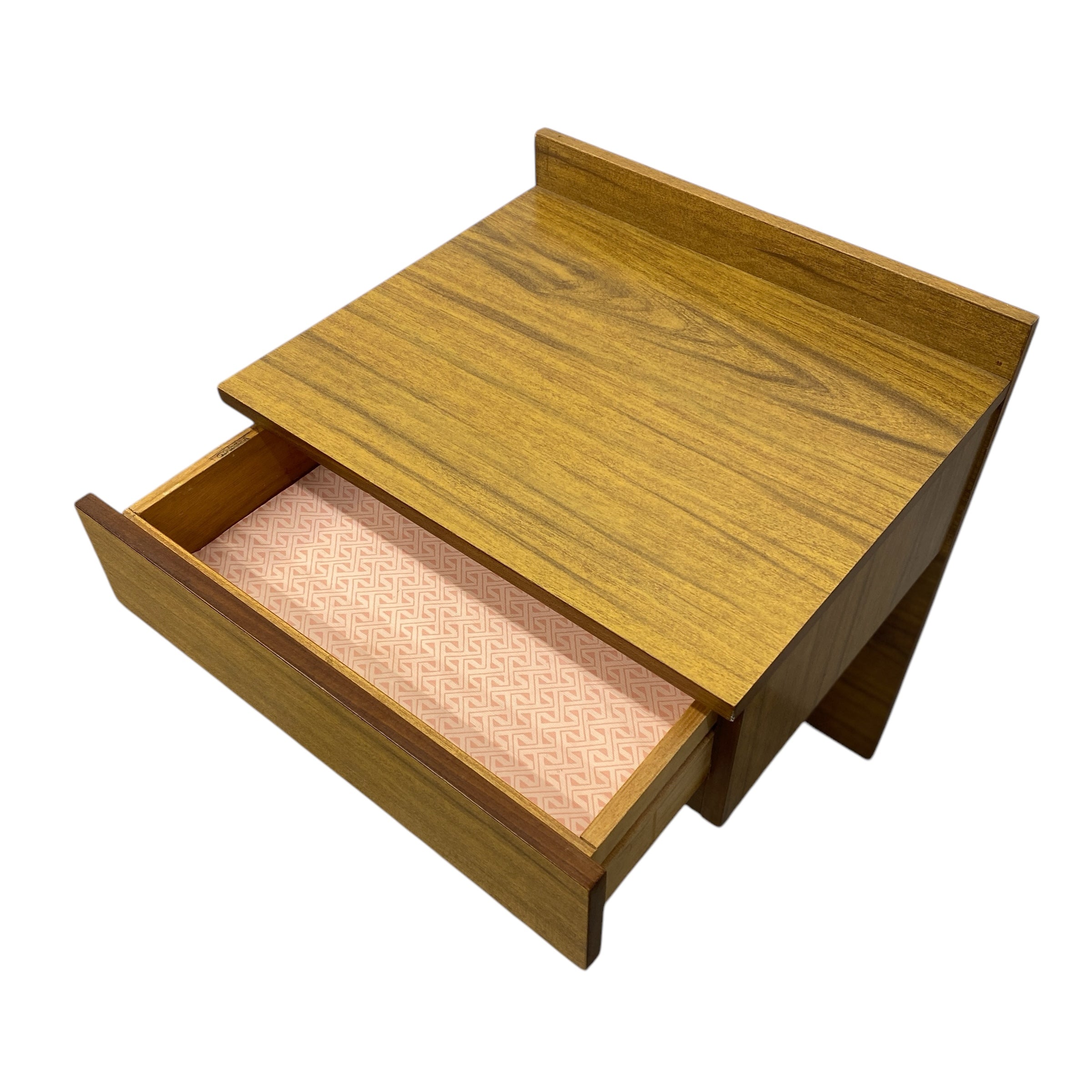 Open Drawer Bedside Table 