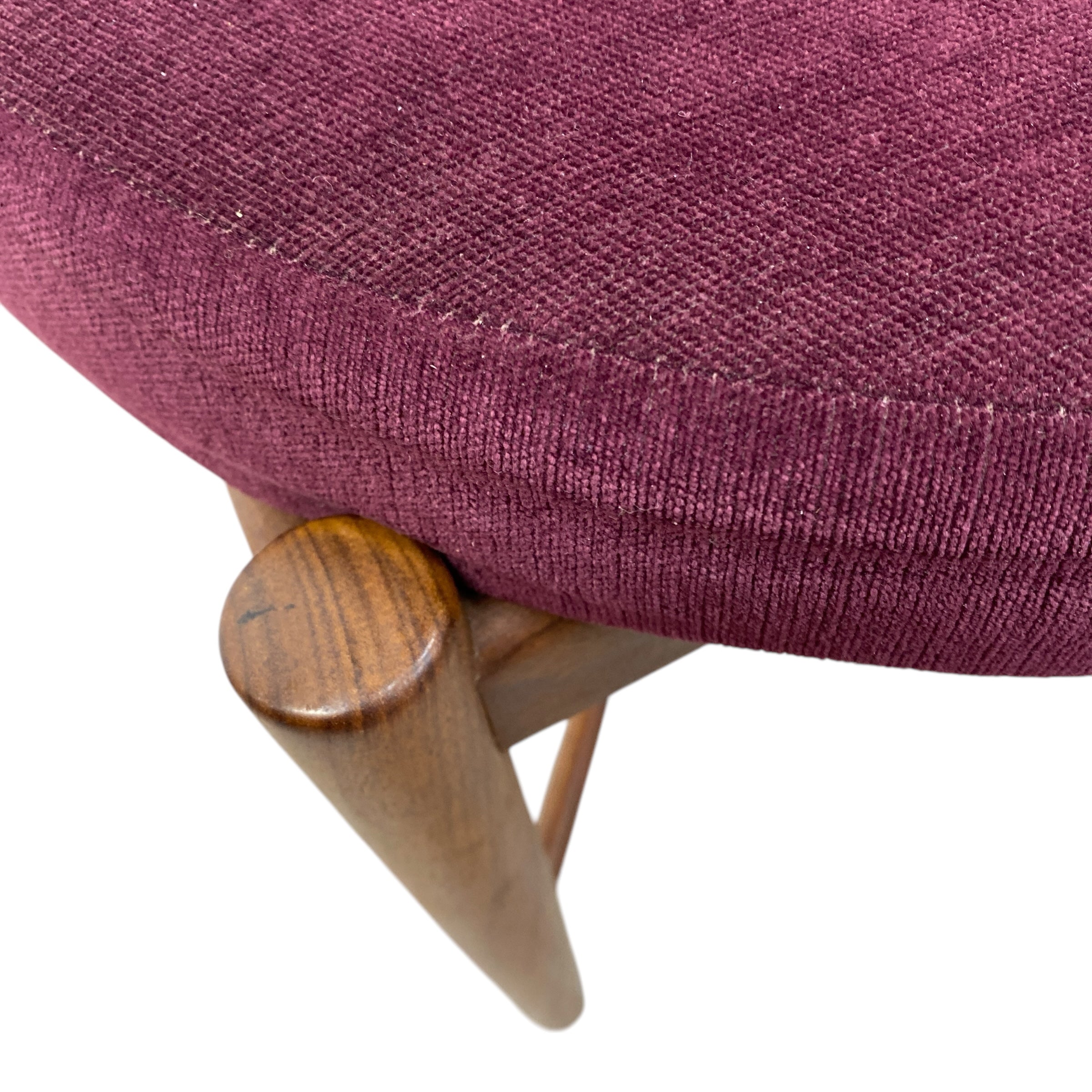 purple upholstery