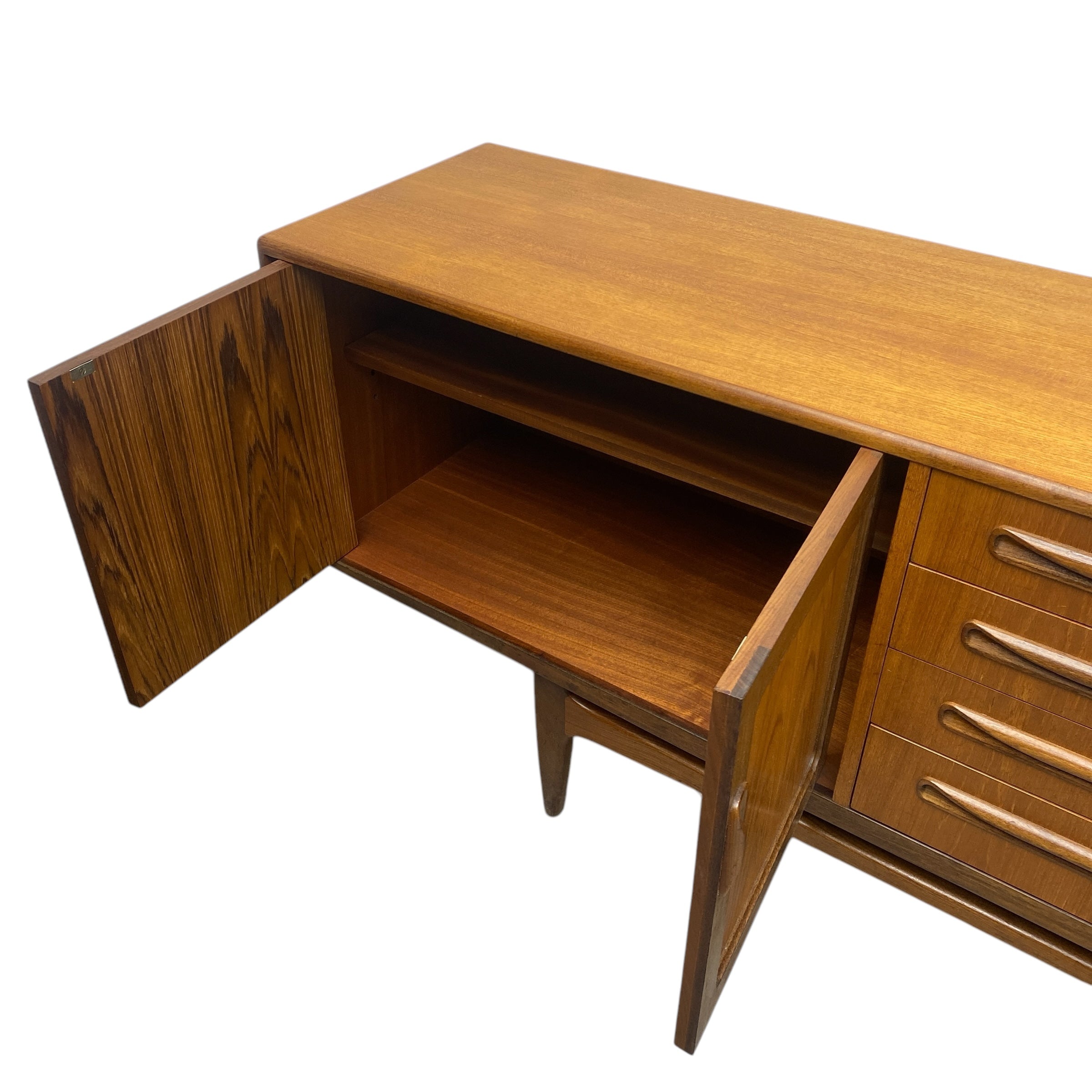 open cupbaord with shelf G Plan Fresco Sideboard