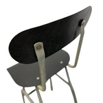 Load image into Gallery viewer, Back Rest Bar Stool Factory Draughtsman Chair Pair Available
