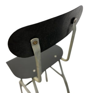 Back Rest Bar Stool Factory Draughtsman Chair Pair Available