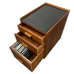 Load image into Gallery viewer, Open Drawers Midcentury Filing Cabinet
