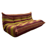 Load image into Gallery viewer, Triple three seater togo sofa piece frontal view
