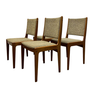 Danish Dining Chairs Johannes Andersen Uldum, 1960s Set of 4
