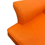 Load image into Gallery viewer, Close-up of an orange cushion on a white background
