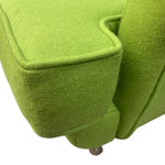 Load image into Gallery viewer, Close-up of a green upholstered chair with a white background
