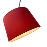 Load image into Gallery viewer, Red pendant lamp with a white background
