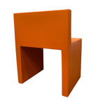 Load image into Gallery viewer, Orange chair on a white background
