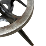 Load image into Gallery viewer, Close-up of a metal steering wheel with a white background
