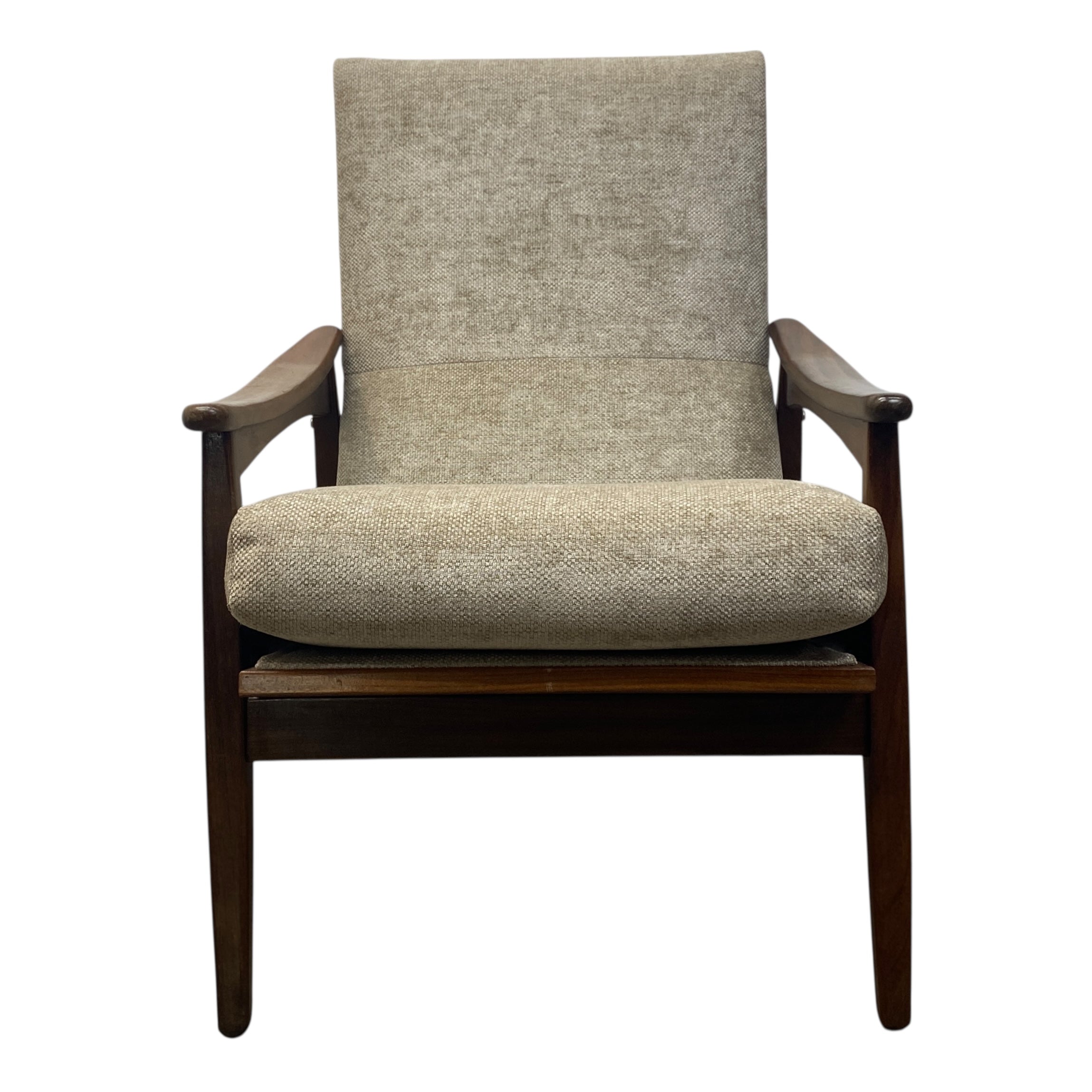 front of lounge chair