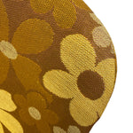 Load image into Gallery viewer, yellow brown orange floral pattern
