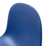 Load image into Gallery viewer, Close-up of a blue chair seat on a white background
