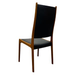 Load image into Gallery viewer, Chair with black seat and backrest on a white background
