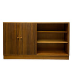 Load image into Gallery viewer, walnut bookcase front of
