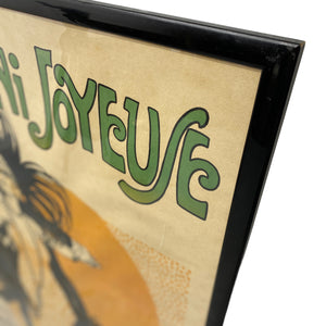 Art Nouveau Poster Opera Framed French