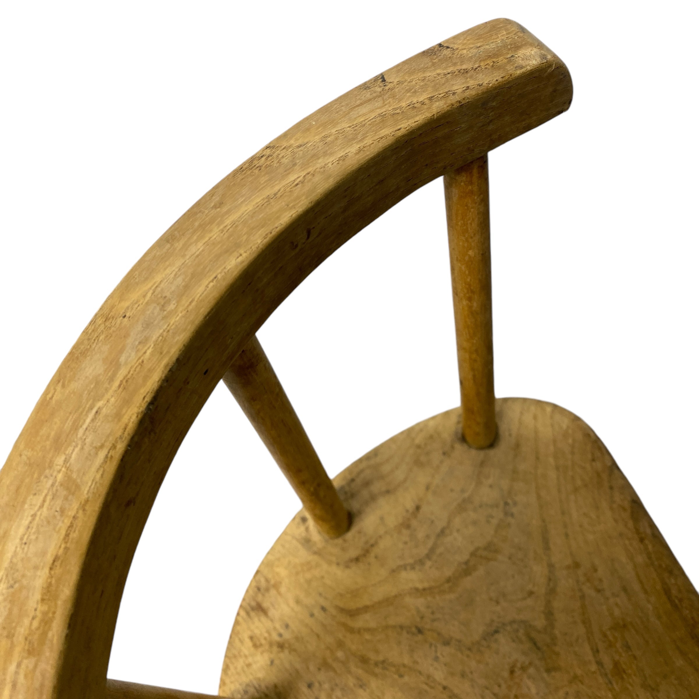 Elm Beech Arms Antique Child's Chair