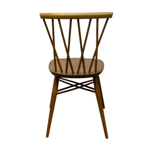 bACK oF Candlestick Dining Chairs Lucian Ercolani Ercol 1960s Model 376