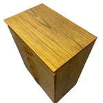 Load image into Gallery viewer, teak style chest drawers top brown beige
