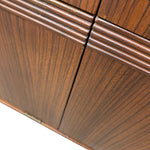 Load image into Gallery viewer, striped walnut sideboard
