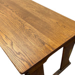 Load image into Gallery viewer, Wooden table with a visible grain pattern on a white background
