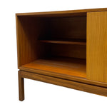 Load image into Gallery viewer, Wooden cabinet with a door on a white background
