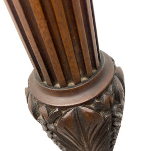 striped standard lamp