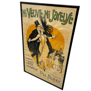 Art Nouveau Poster Opera Framed French