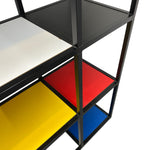 Load image into Gallery viewer, blue yellow red shelves

