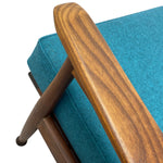 Load image into Gallery viewer, teak arm Guy Rodgers Manhattan Lounge Chair Low Backed

