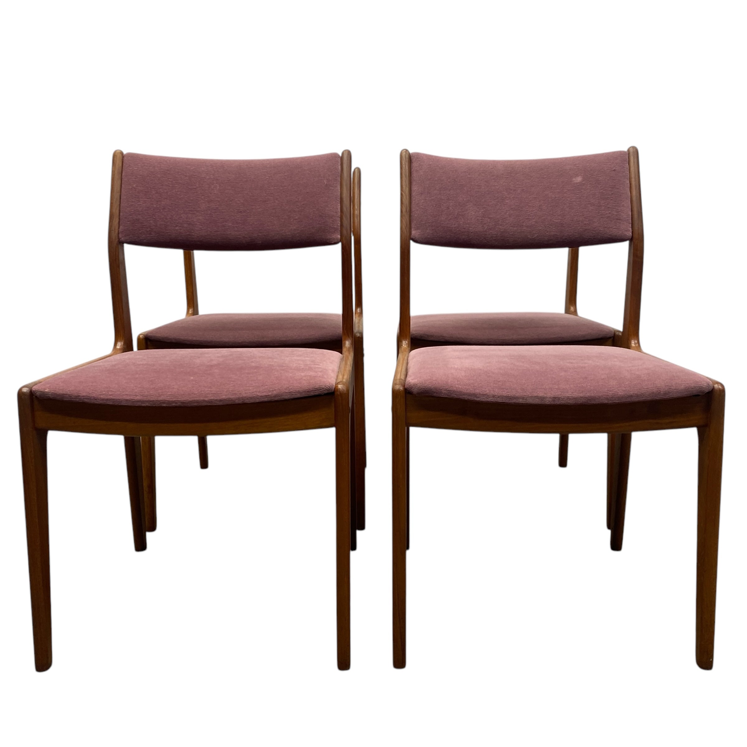front Danish Dining Chairs D-SCAN 1970s