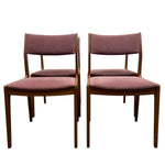 Load image into Gallery viewer, front Danish Dining Chairs D-SCAN 1970s
