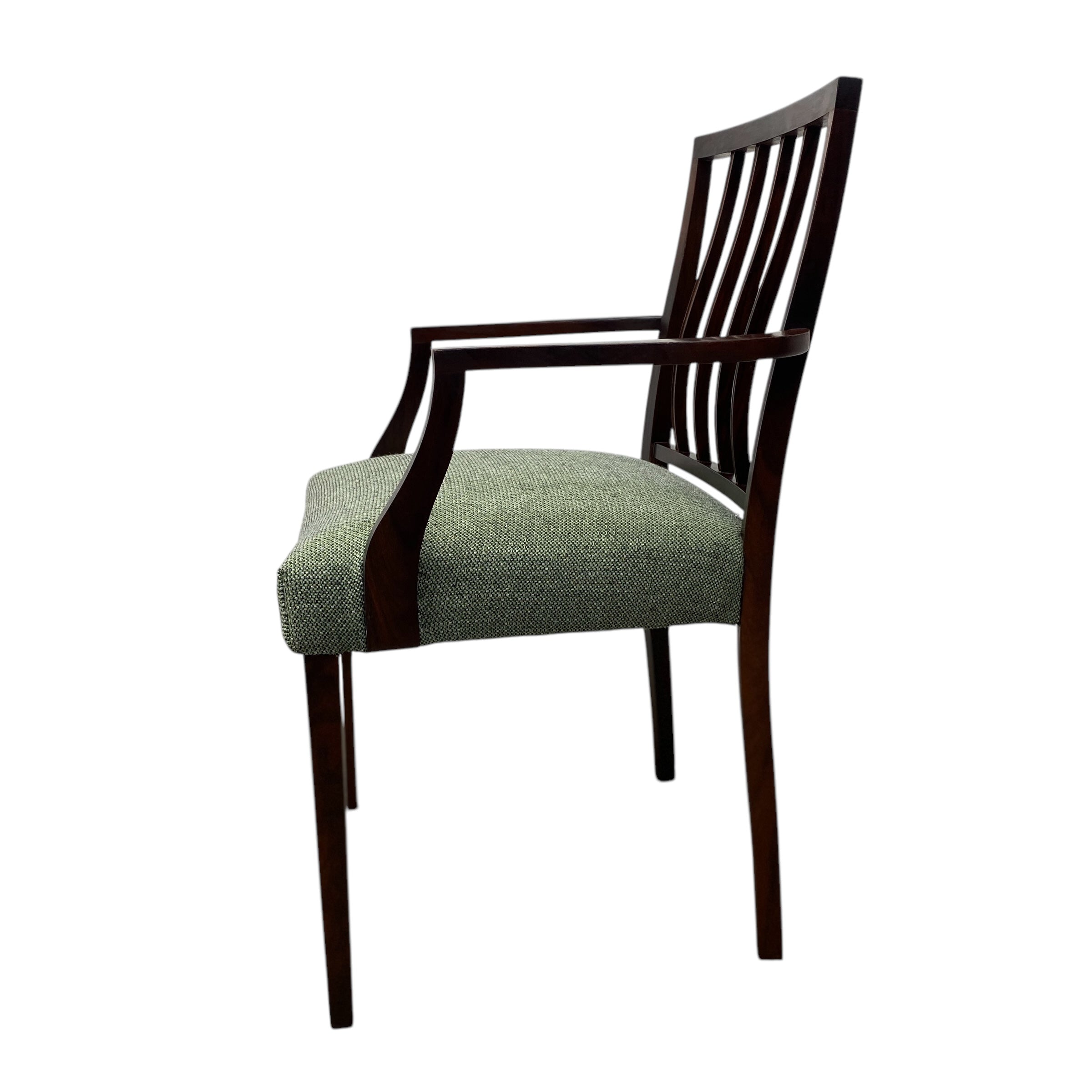 carver arm dining chair