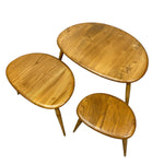 Load image into Gallery viewer, beech elm ercol nesting table tops
