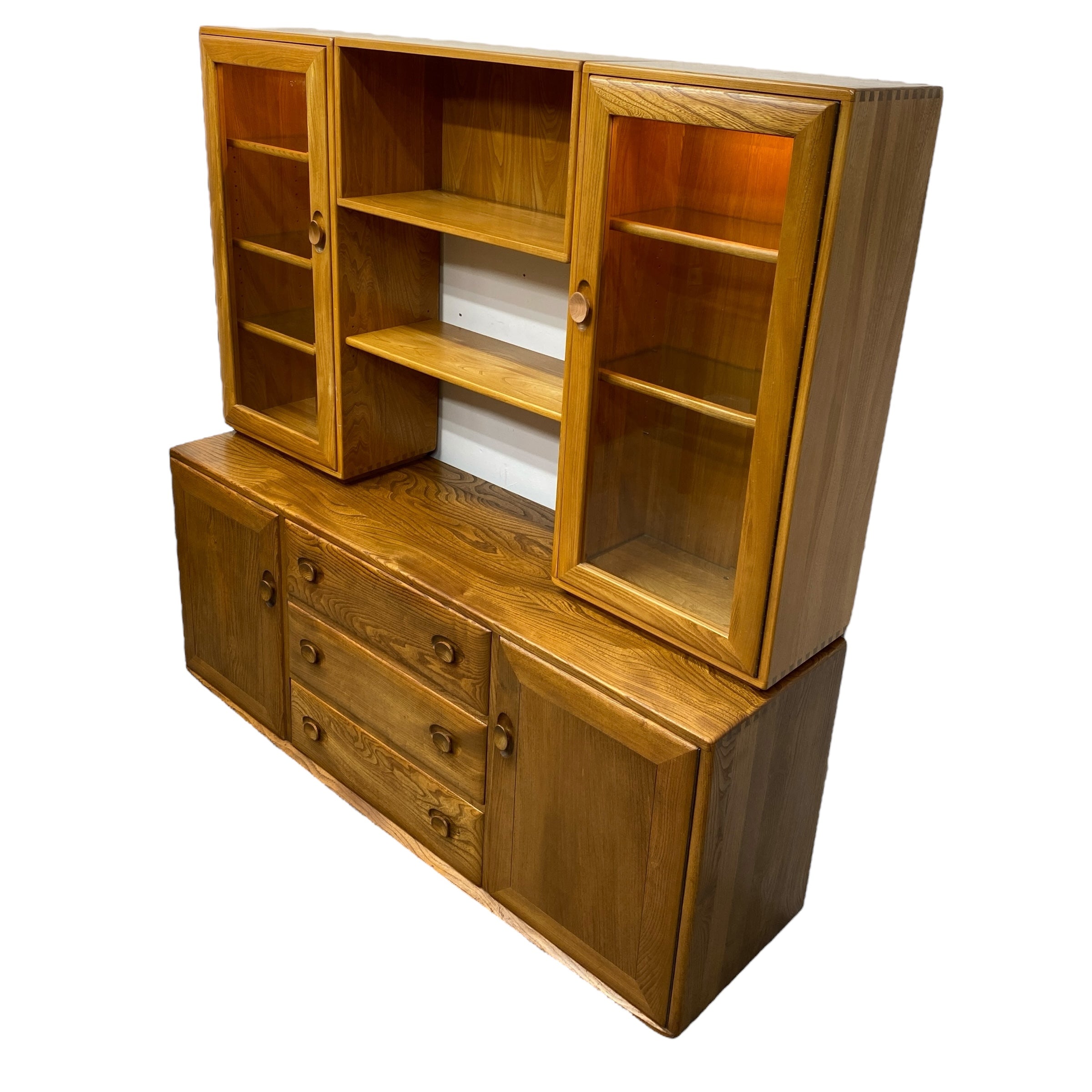 ercol display cabinet