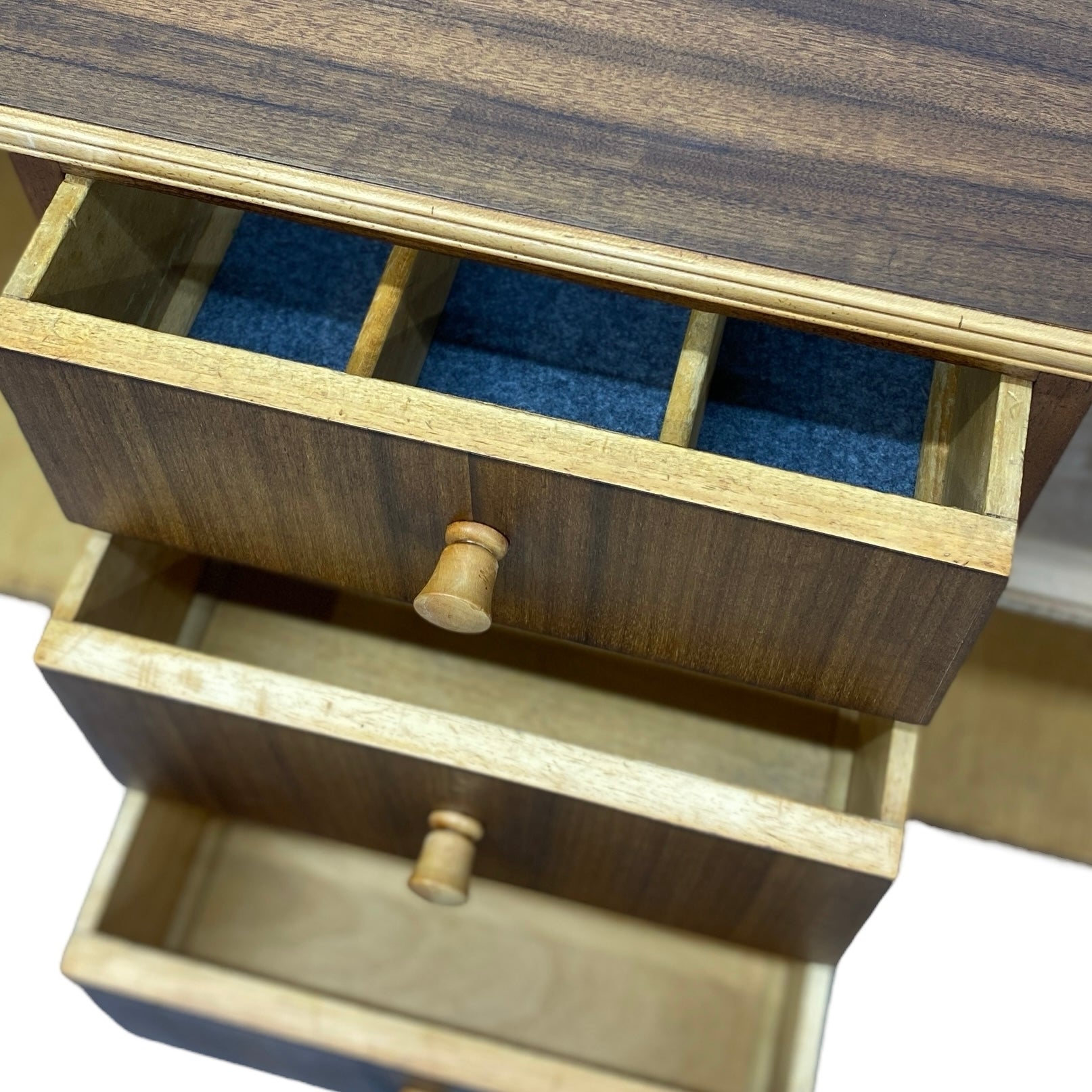 cutlery drawer Sideboard Morris Of Glasgow Walnut 1950s