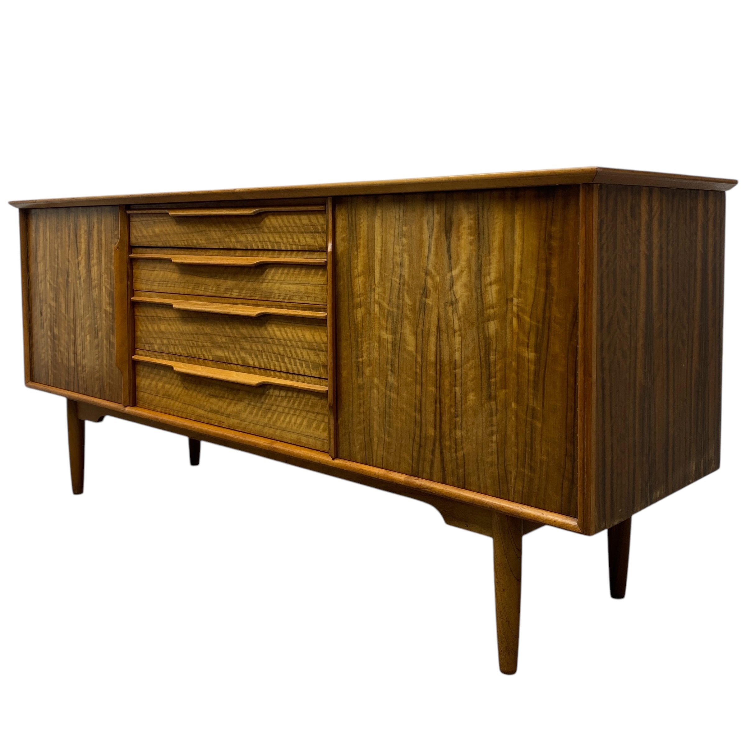 slender legs Sideboard Morris Of Glasgow 1950s Compact