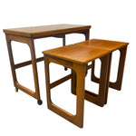 Load image into Gallery viewer, 3 nesting tables teak

