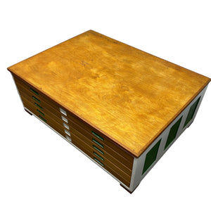 plan chest in oak