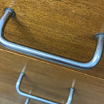 Load image into Gallery viewer, wooden desk steel handles
