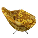Load image into Gallery viewer, seat cushion of a flowered chair
