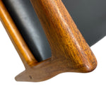 Load image into Gallery viewer, Close-up of a wooden chair armrest on a white background
